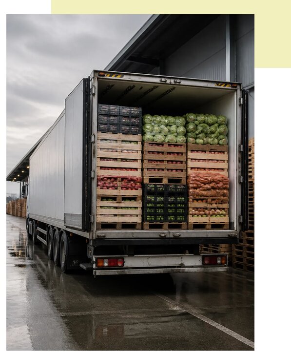 Перевозка плодоовощной продукции в Смоленск по цене от 5128 р. | Агросервис-Смл