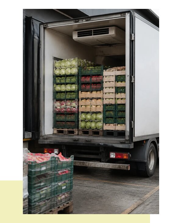 Перевозка плодоовощной продукции оптом напрямую в Смоленск