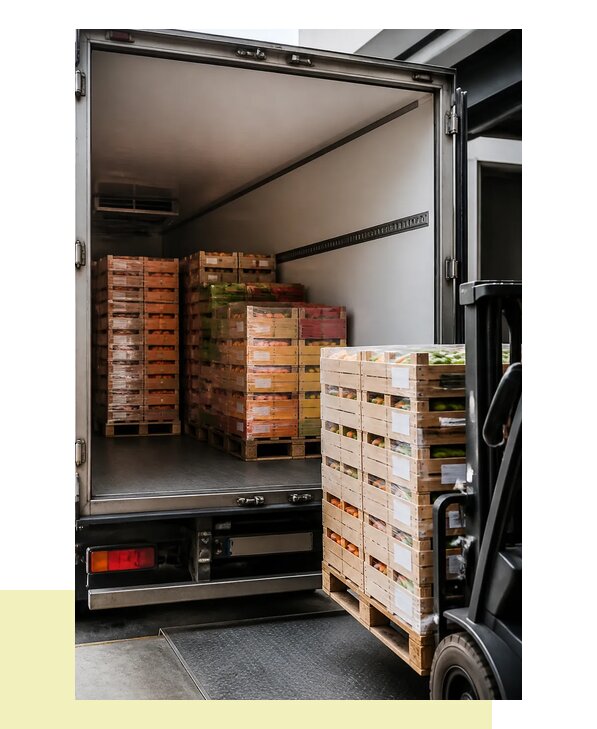 Перевозка сельхозпродукции на паллетах с доставкой в Смоленск
