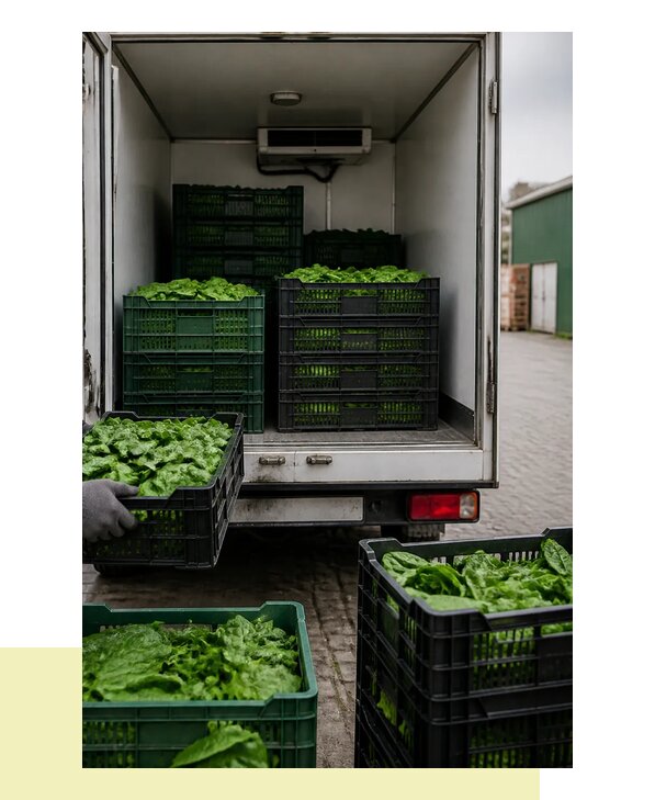 Перевозка шпината в Смоленск с сохранением свежести продукции